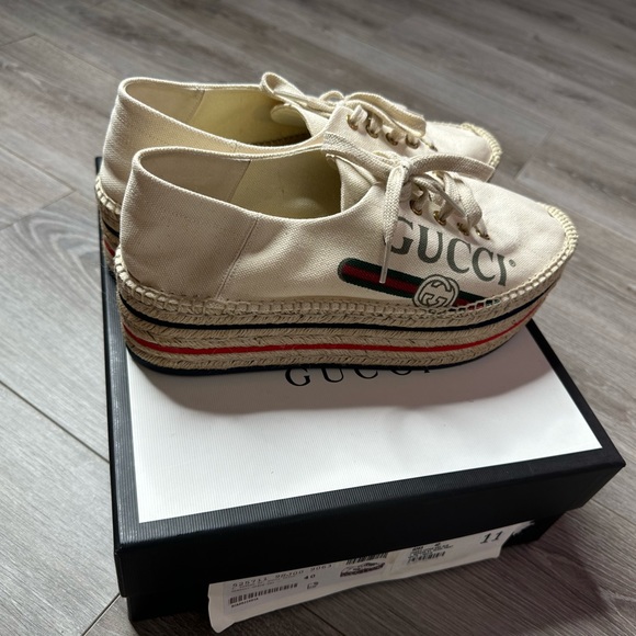 GUCCI PLATFORM SNEAKERS - Picture 4 of 8